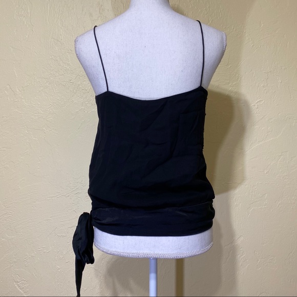 Banana Republic Sequined Black Silk Top - Picture 6 of 6